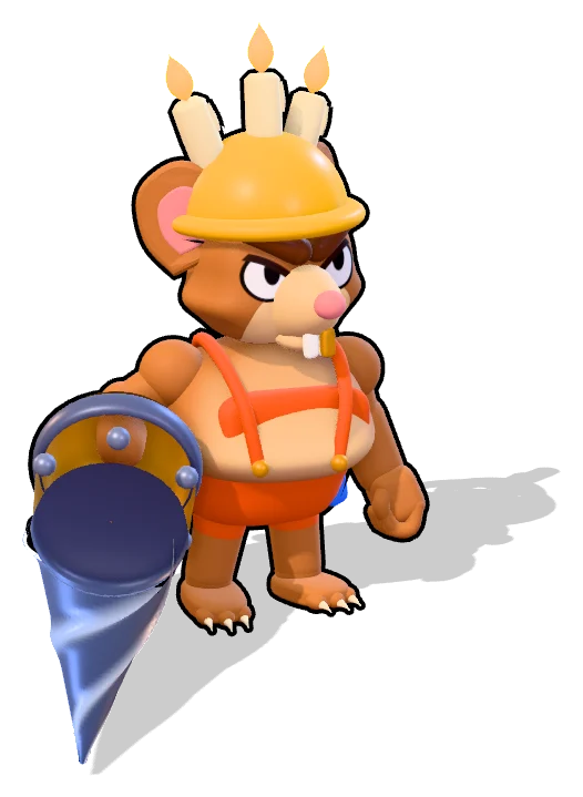 Capataz Grúñez, kóbold gigante con taladro