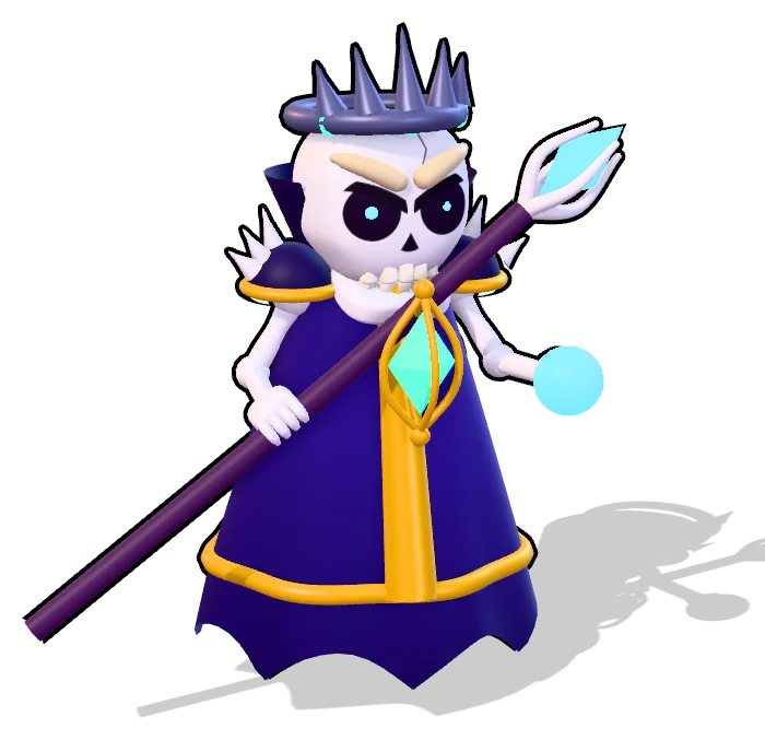 Morvhal el Liche con su filacteria
