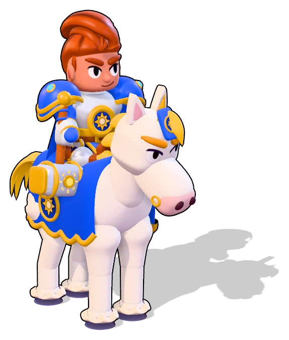 Caballo con barda de la Alianza